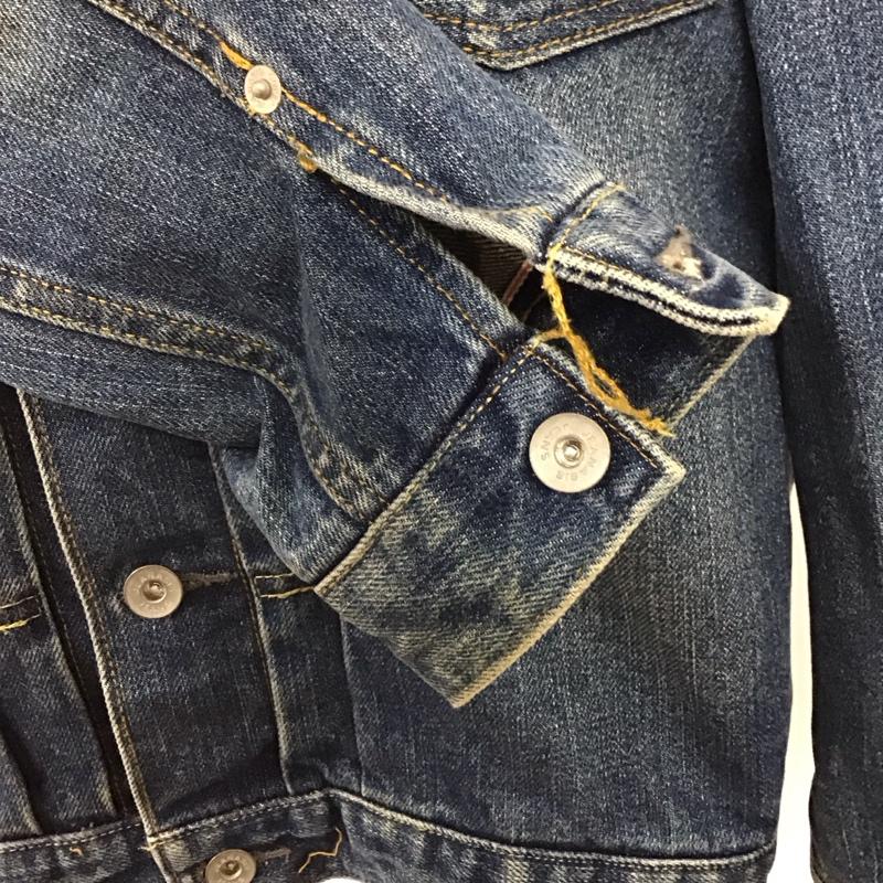ジーナシス JEANASIS ジャケット、上着 ジャケット、ブレザー js150753ad Gジャン FREE 無地 インディゴ / インディゴ / レディース USED 古着 中古 10120284