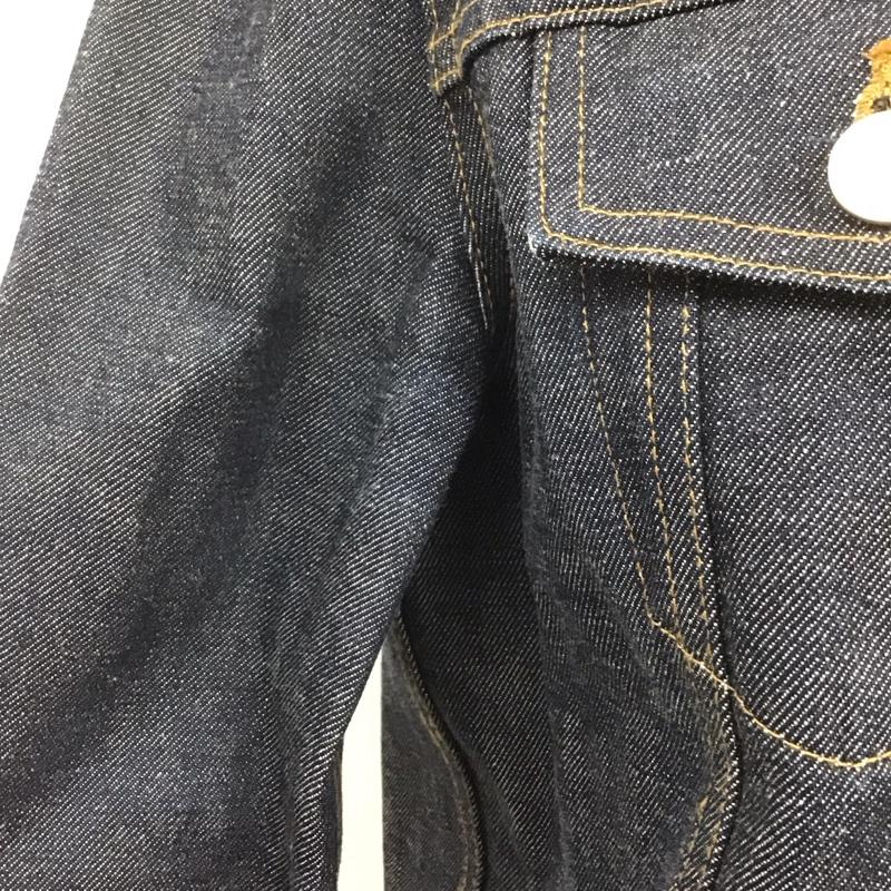 バーバリーブルーレーベル BURBERRY BLUE LABEL ジャケット、上着 ジャケット、ブレザー デニムジャケット カラージャケット 長袖ジャケット Gジャン 36 無地 インディゴ / インディゴ / レディース USED 古着 中古 10108470