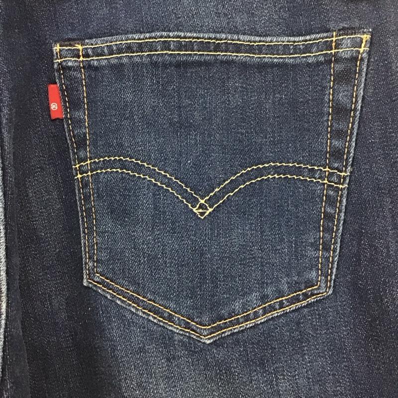 リーバイストラウスアンドコー Levi Strauss & co. パンツ デニム、ジーンズ デニムパンツ ストレートパンツ ワイドパンツ カジュアルパンツ 32インチ 無地 インディゴ / インディゴ /  メンズ USED 古着 中古 10124035