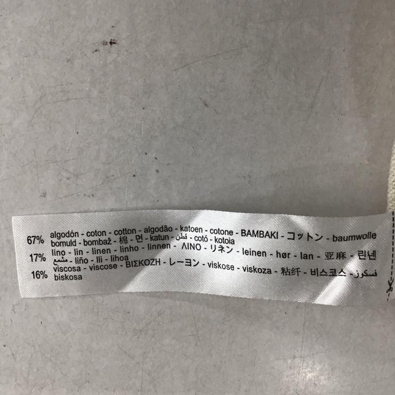 ザラ ZARA パンツ ワークパンツ、ペインターパンツ ワイドパンツ カジュアルパンツ ストレッチパンツ S 無地 アイボリー / アイボリー / レディース USED 古着 中古 10145182