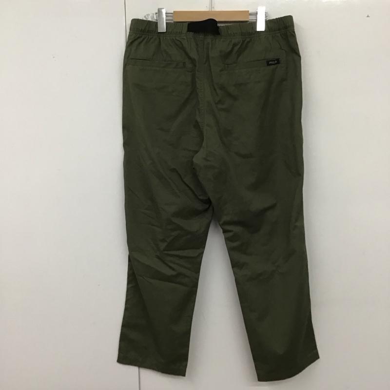 ポロラルフローレン POLO RALPH LAUREN パンツ ワークパンツ、ペインターパンツ ワークパンツ ワイドパンツ カジュアルパンツ XL 無地 カーキ / カーキ / メンズ USED 古着 中古 10129840
