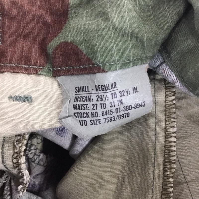 古着 USED ボトムス ボトムス 8415-01-390-8943 ミリタリーパンツ カーゴパンツ 軍パン S カモフラージュ柄・迷彩 マルチカラー / マルチカラー / メンズ USED 古着 中古 10111789