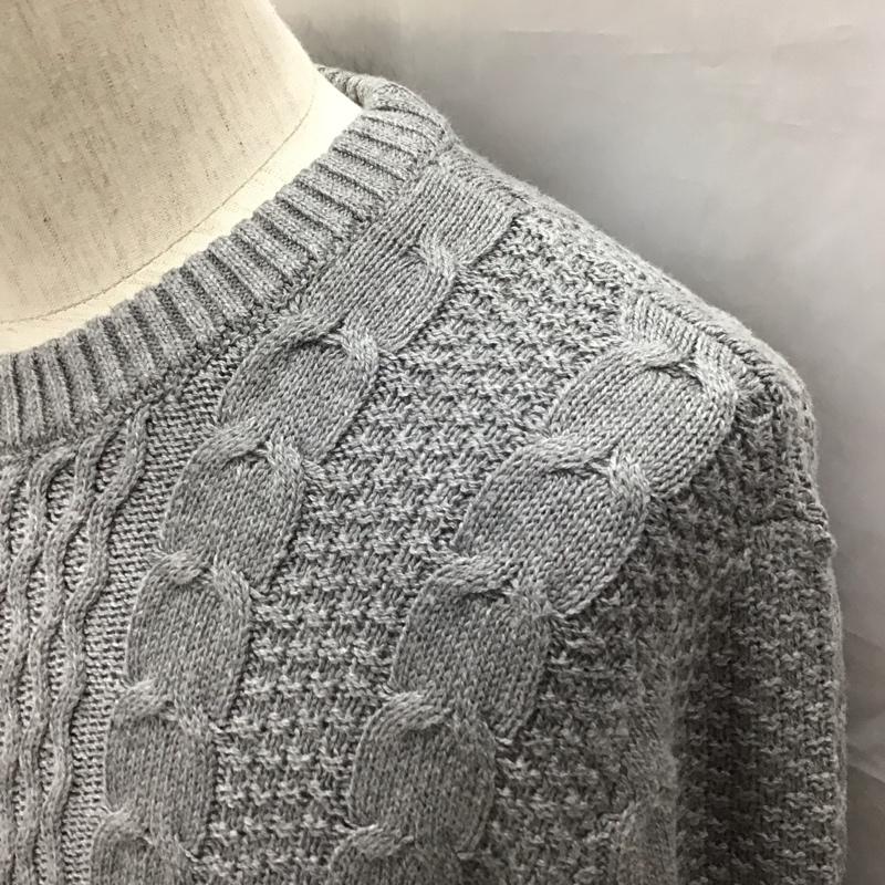 ホリスター Hollister ニット、セーター 長袖 長袖ニットカットソー ニット セーター クルーネックニット L ボーダー柄 マルチカラー / マルチカラー / メンズ USED 古着 中古 10116267
