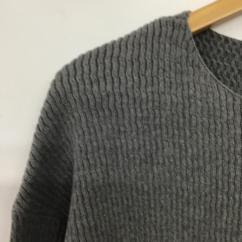 ロク ビューティアンドユース 6BEAUTY&YOUTH カットソー 長袖 36 無地 灰 / グレー / レディース USED 古着 中古 10132221