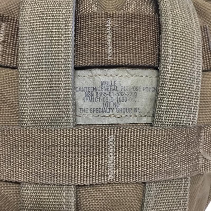 古着 USED バッグ バッグ ミリタリーバッグ ウエストポーチ ポーチ 無地 ベージュ / ベージュ / メンズ USED 古着 中古 10108908