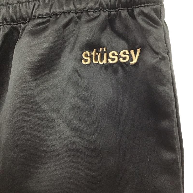 ステューシー STUSSY パンツ ショートパンツ ワイドパンツ カジュアルパンツ ワークパンツ S 無地 黒 / ブラック / メンズ USED 古着 中古 10131301