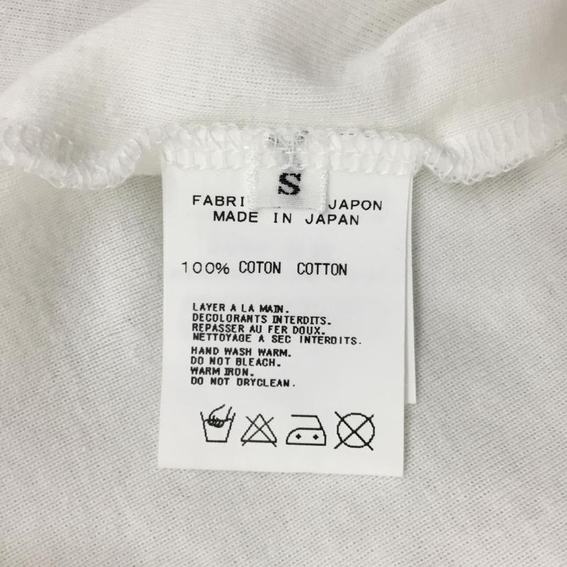 キリュウキリュウ kiryuyrik カットソー 半袖 半袖カットソー プリントTシャツ クルーネックカットソー S ロゴ、文字 白 / ホワイト / メンズ USED 古着 中古 10120702