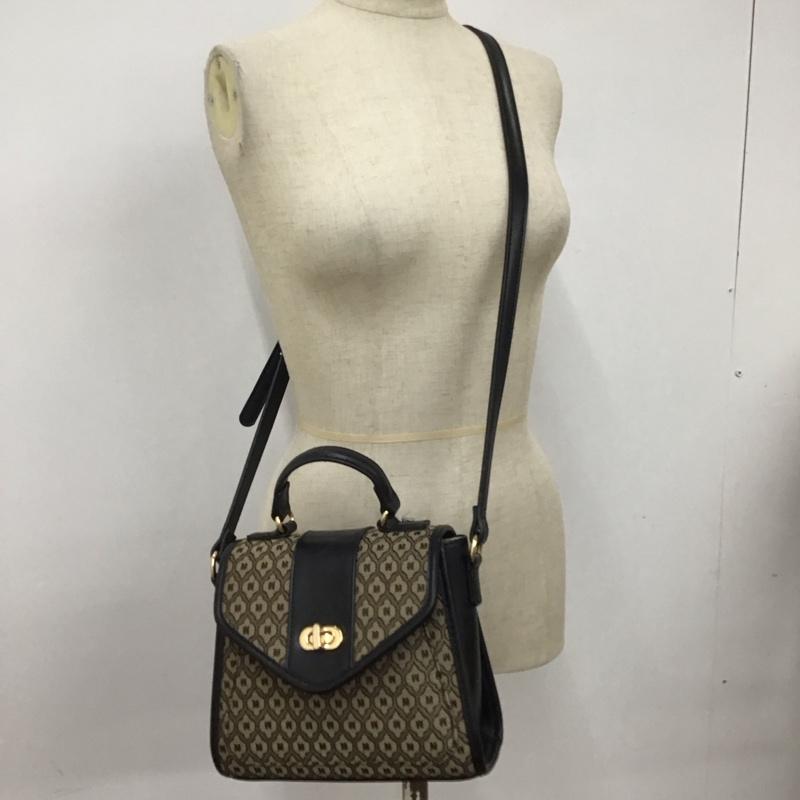 マウジー MOUSSY ショルダーバッグ ショルダーバッグ 総柄 黒 / ブラック / X 茶 / ブラウン / レディース USED 古着 中古 10113355