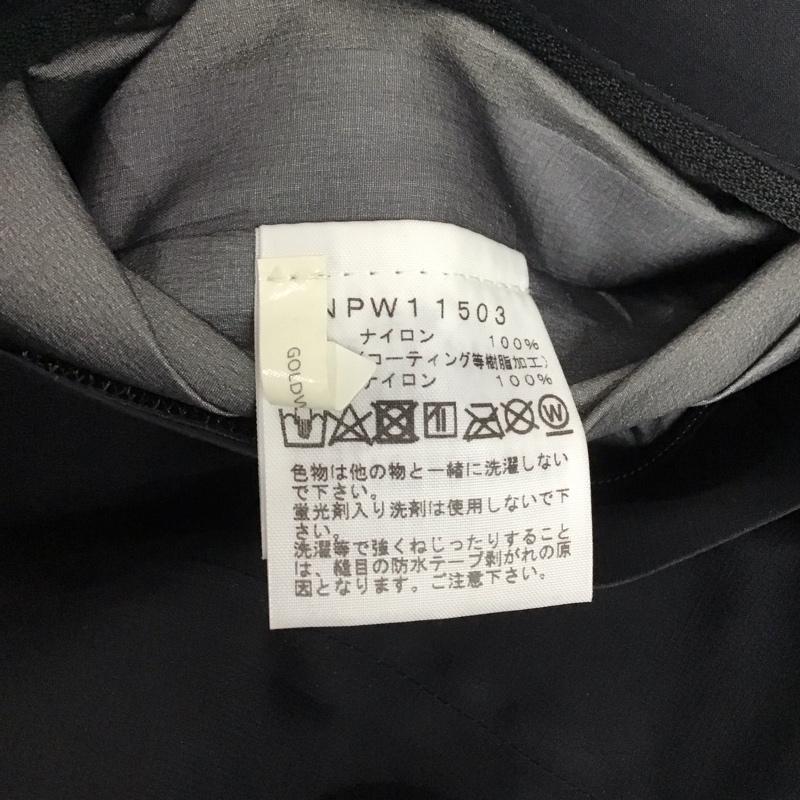 ザノースフェイス THE NORTH FACE ジャケット、上着 ジャケット、ブレザー NPW11503 ゴアテックスレインジャケット L ロゴ、文字 黒 / ブラック / レディース USED 古着 中古 10138630