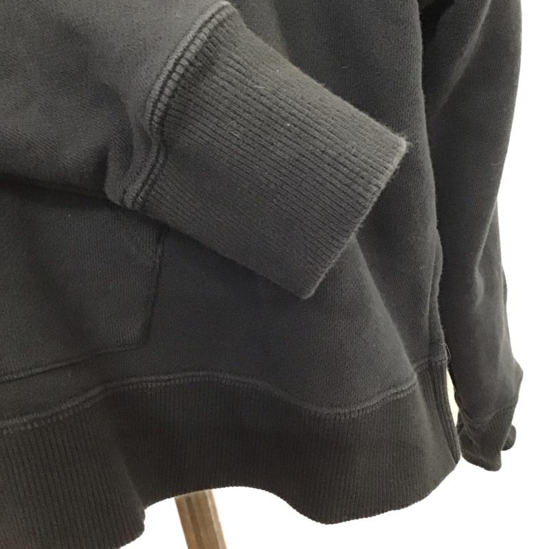 チャンピオン Champion パーカー 長袖 cwss101r ビッグC刺繍パーカー 長袖パーカー プルオーバー M ロゴ、文字 黒 / ブラック / レディース USED 古着 中古 10118594