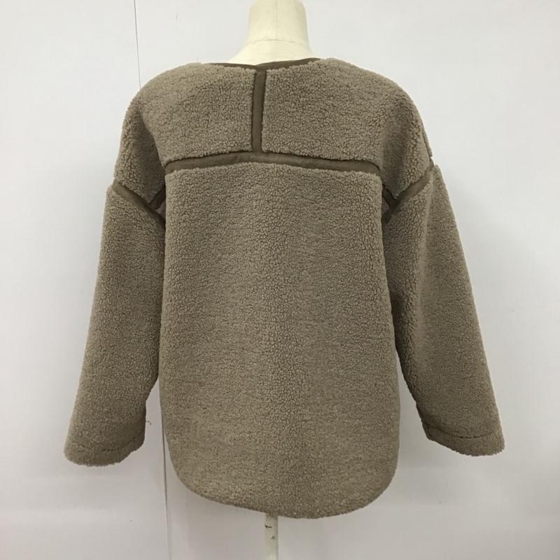 ローリーズファーム LOWRYS FARM ジャケット、上着 ジャケット、ブレザー FREE 無地 茶 / ブラウン / レディース USED 古着 中古 10127882