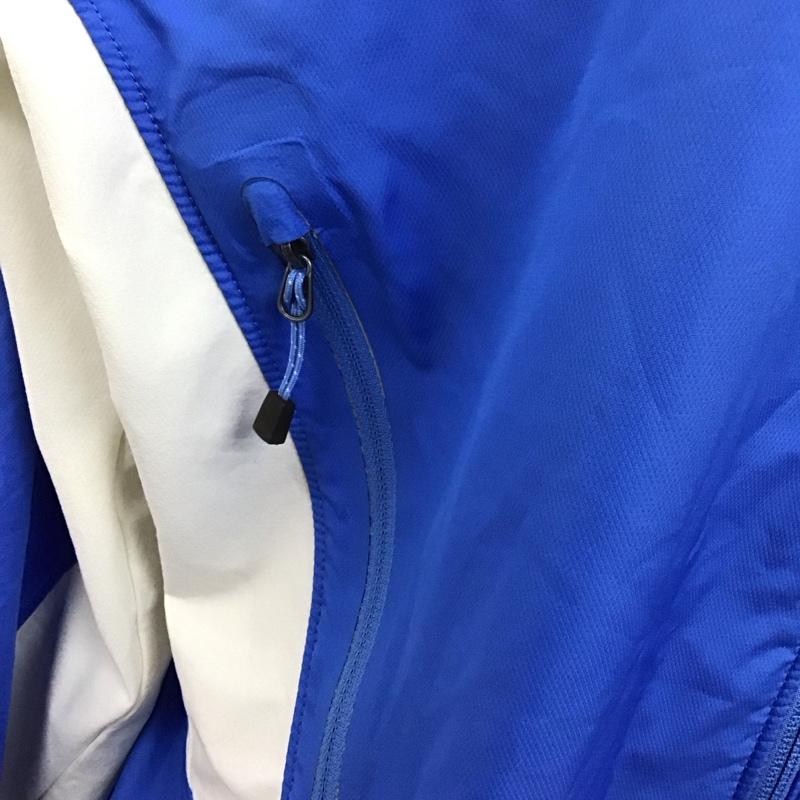 ザノースフェイス THE NORTH FACE ジャケット、上着 ジャケット、ブレザー BG506322 ブルゾン FLIGHT SERIES L ロゴ、文字 青 / ブルー / X 白 / ホワイト / レディース USED 古着 中古 10122135