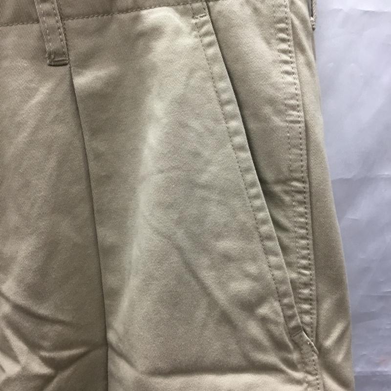 エディフィス EDIFICE パンツ チノパン チノパン カジュアルパンツ ワイドパンツ ストレートパンツ L 無地 ベージュ / ベージュ /  メンズ USED 古着 中古 10121613
