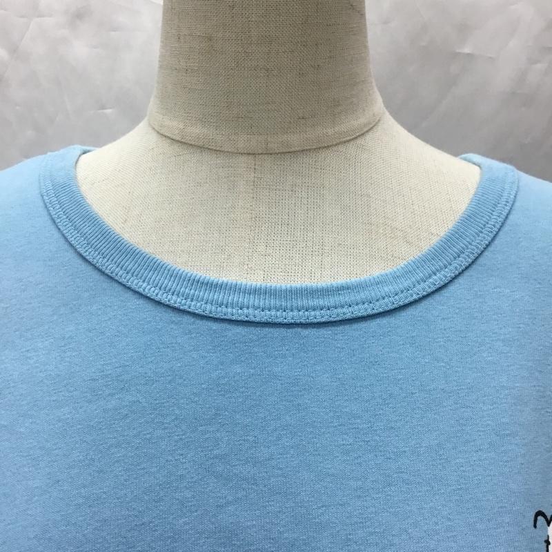 マークジェイコブス MARCJACOBS Tシャツ 半袖 Peanuts チャーリーブラウン 2023 コラボ M キャラクター 水色 / ライトブルー / レディース USED 古着 中古 10112888