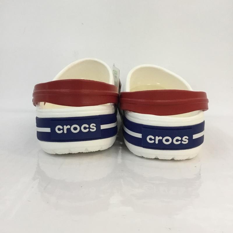 クロックス crocs サンダル サンダル CROCBAND 11016-11I 25cm 25.0cm 無地 白 / ホワイト / メンズ USED 古着 中古 10125451