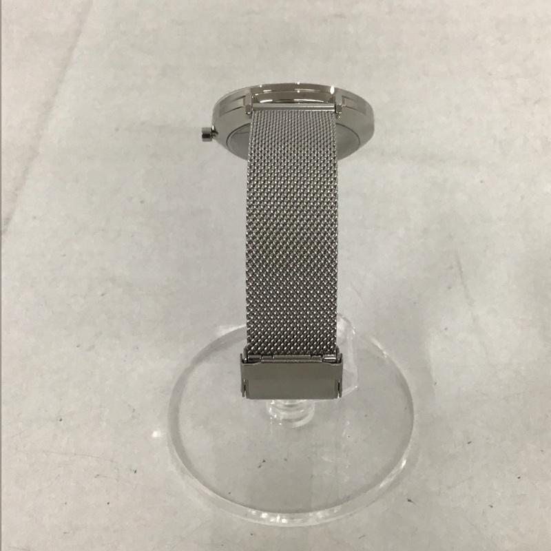 スカーゲン SKAGEN 腕時計 アナログ(クォーツ式) SKW2677 メッシュ 箱有 ロゴ、文字 銀 / シルバー / レディース USED 古着 中古 10134113