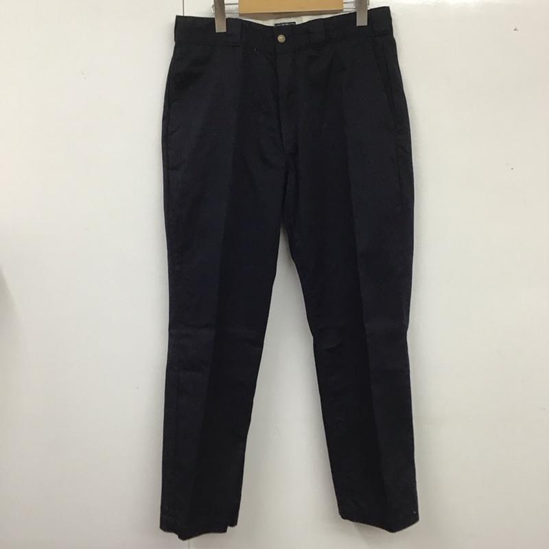 古着 USED パンツ チノパン チノパン ワイドパンツ カジュアルパンツ INDOORORIGINAL 34 無地 紺 / ネイビー /  メンズ USED 古着 中古 10126260