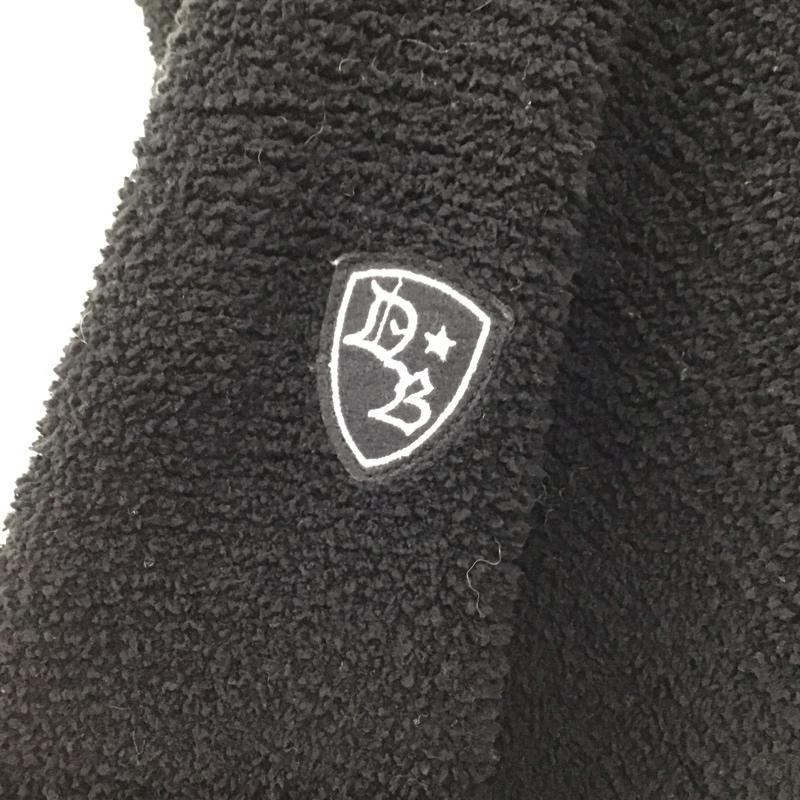 ダルタンボナパルト Dartin Bonaparto カーディガン 長袖 長袖ロングカーディガン フード付きロングカーディガン 前開き 48 ロゴ、文字 黒 / ブラック / メンズ USED 古着 中古 10119265
