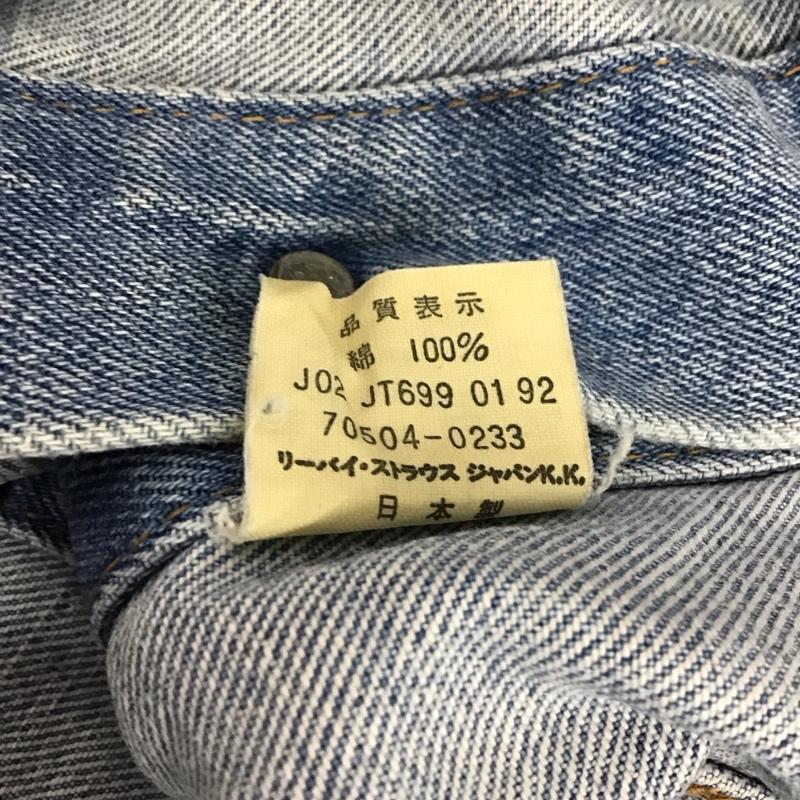 リーバイストラウスアンドコー Levi Strauss & co. ジャケット、上着 ジャケット、ブレザー デニムジャケット Gジャン アウター カジュアルジャケット L 無地 インディゴ / インディゴ / メンズ USED 古着 中古 10130075