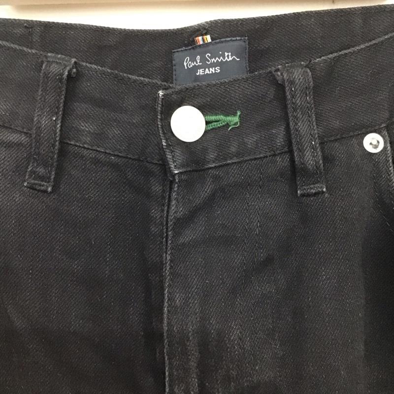 ポールスミス Paul Smith パンツ デニム、ジーンズ デニムパンツ スリムパンツ カジュアルパンツ ストレッチパンツ XL 無地 黒 / ブラック / メンズ USED 古着 中古 10133375