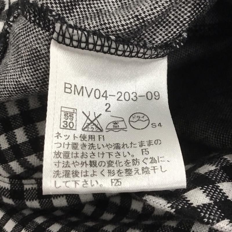 バーバリーブラックレーベル BURBERRY BLACK LABEL パーカー 長袖 ジップアップパーカー 長袖パーカー カジュアルジャケット 2 チェック 白 / ホワイト / X 黒 / ブラック / メンズ USED 古着 中古 10139706