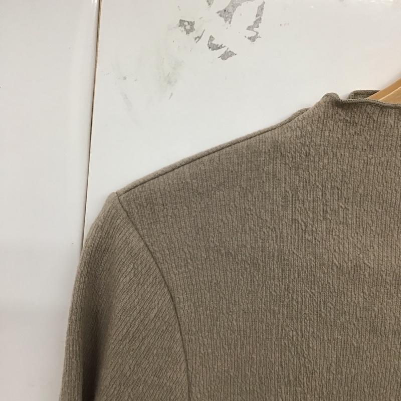 フリークスストア FREAK S STORE カットソー 長袖 長袖カットソー 無地カットソー ストレッチ FREE 無地 茶 / ブラウン / レディース USED 古着 中古 10128965