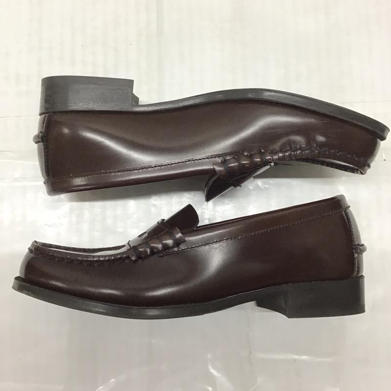 HARUTA HARUTA ローファー ローファー 3048 コインローファー 22EEE 箱有 22.0cm 無地 茶 / ブラウン / レディース USED 古着 中古 10121060