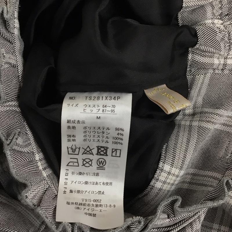 アクシーズファム axes femme スカート ひざ丈スカート M チェック マルチカラー / マルチカラー / レディース USED 古着 中古 10129295