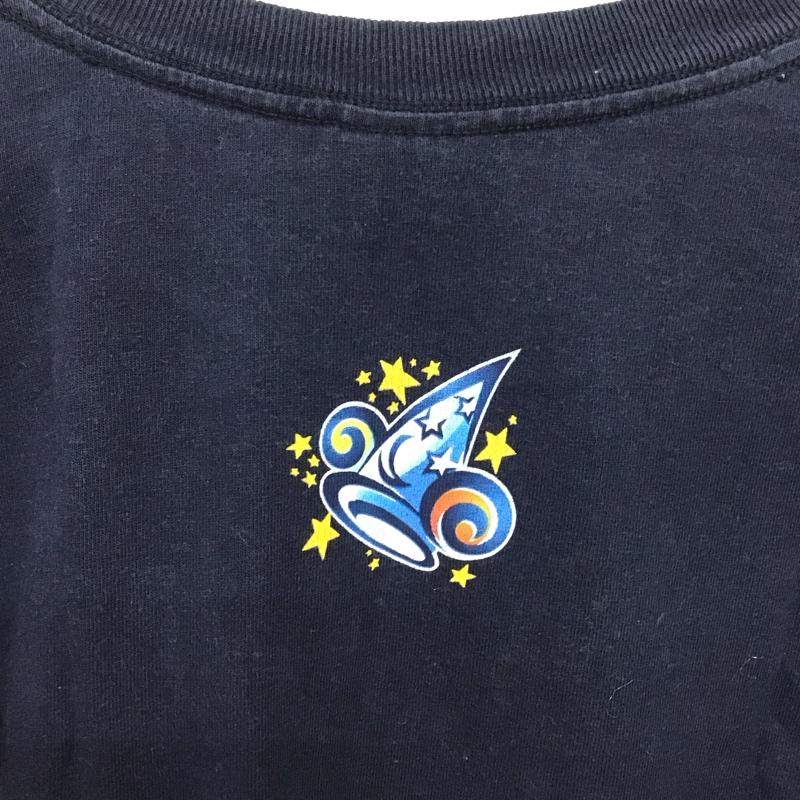 ディズニー Disney Tシャツ 半袖 半袖カットソー プリントTシャツ クルーネックカットソー S プリント 紺 / ネイビー / メンズ USED 古着 中古 10136724