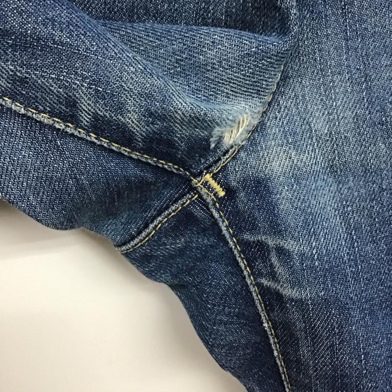 リーバイス Levi s パンツ デニム、ジーンズ ユーロ 00s 立体デニム ポーランド製 33インチ メンズ USED 古着 中古 10129993