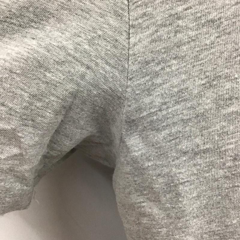 ルーカ RVCA Tシャツ 半袖 半袖カットソー プリントTシャツ クルーネックカットソー M ロゴ、文字 灰 / グレー / メンズ USED 古着 中古 10106963