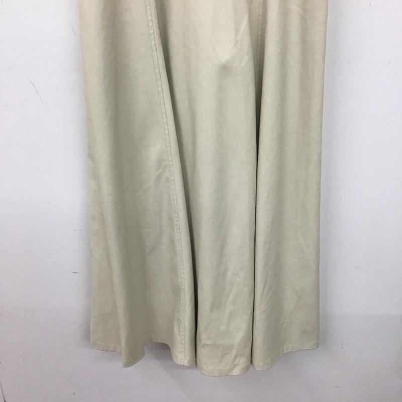 ザラ ZARA ワンピース ロングスカート XS 無地 アイボリー / アイボリー / レディース USED 古着 中古 10137443