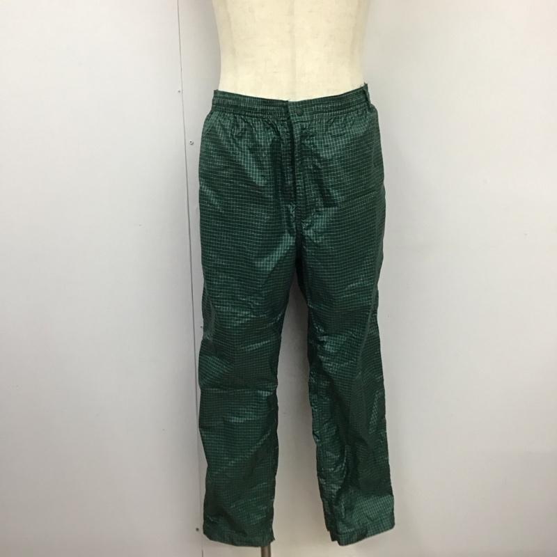 マナスタッシュ MANASTASH ボトムス ボトムス 7196036 リップストップ ナイロンパンツ L チェック 緑 / グリーン / メンズ USED 古着 中古 10119164
