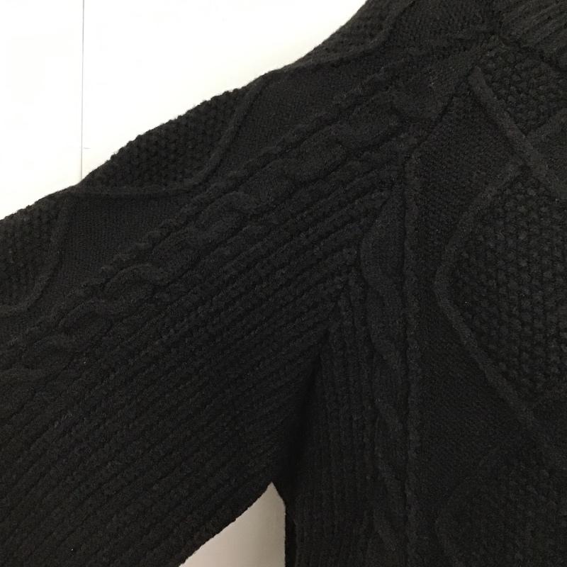 マジェスティックレゴン MAJESTIC LEGON カーディガン 長袖 M 無地 黒 / ブラック / レディース USED 古着 中古 10105776