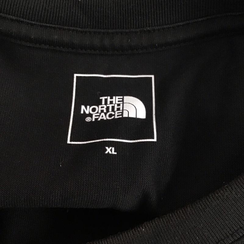 ザノースフェイス THE NORTH FACE Tシャツ 半袖 NT32159 ヒストリカルロゴTee 半袖カットソー プリントTシャツ XL ロゴ、文字 黒 / ブラック /  メンズ USED 古着 中古 10110206