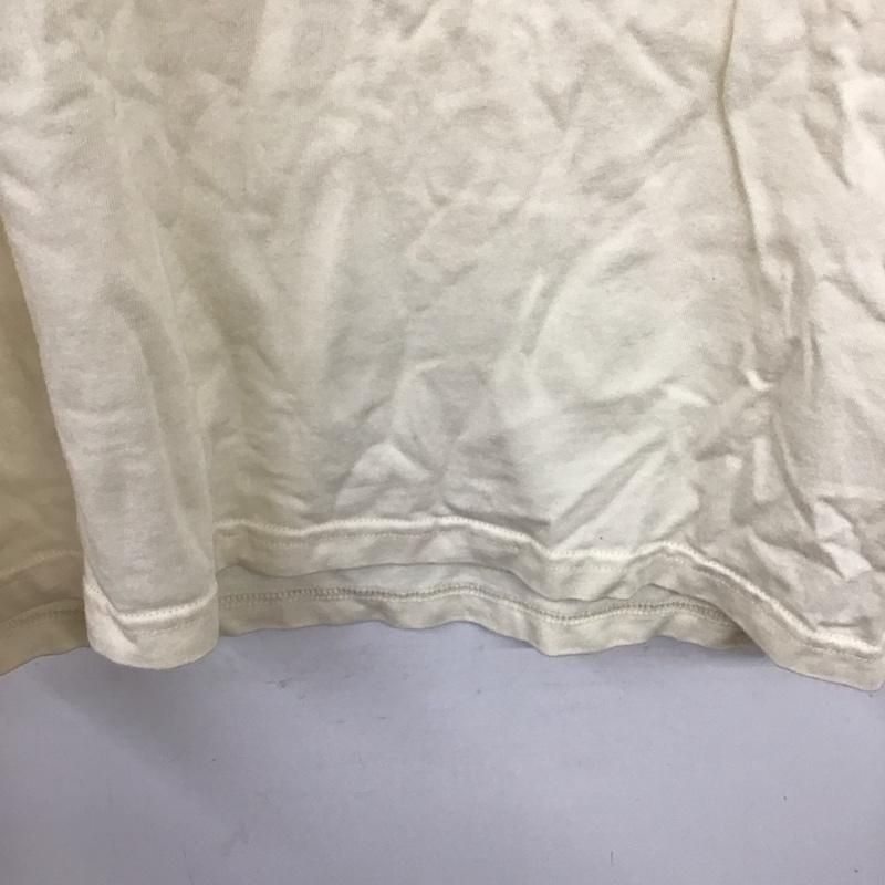 スローバイスライ THROW by SLY Tシャツ 長袖 030DA080-0660 PADDED L/S TOPS FREE 無地 アイボリー / アイボリー / レディース USED 古着 中古 10136878