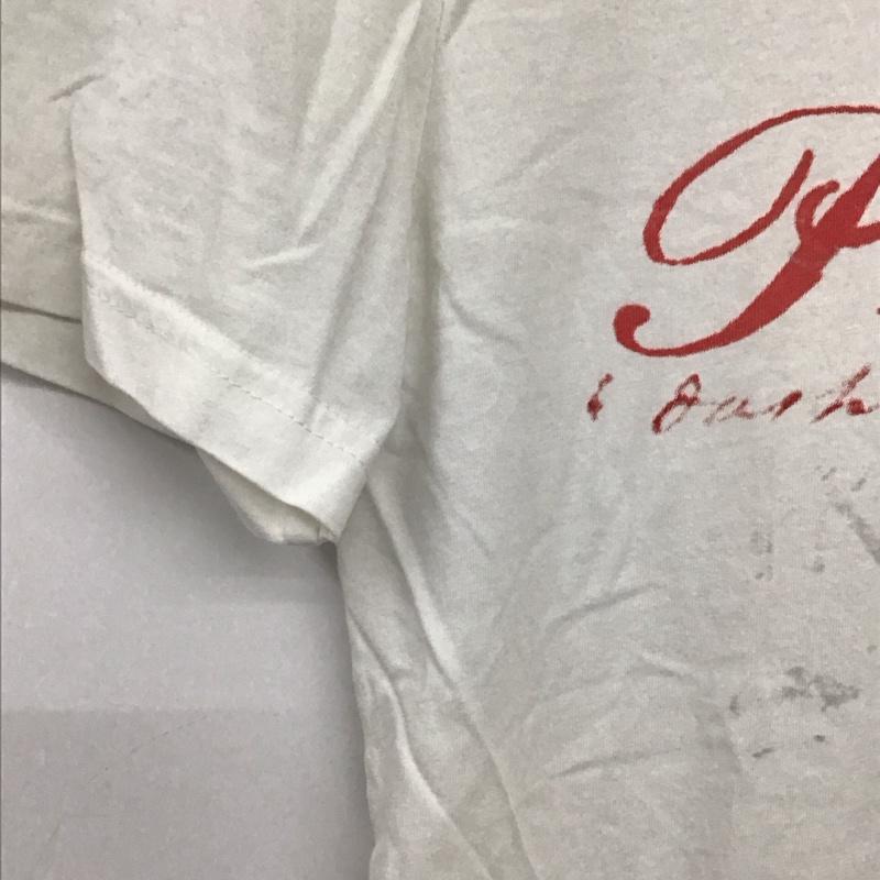 ポロバイラルフローレン Polo by RALPH LAUREN Tシャツ 半袖 半袖カットソー プリントTシャツ クルーネックカットソー S プリント 白 / ホワイト / レディース USED 古着 中古 10136120