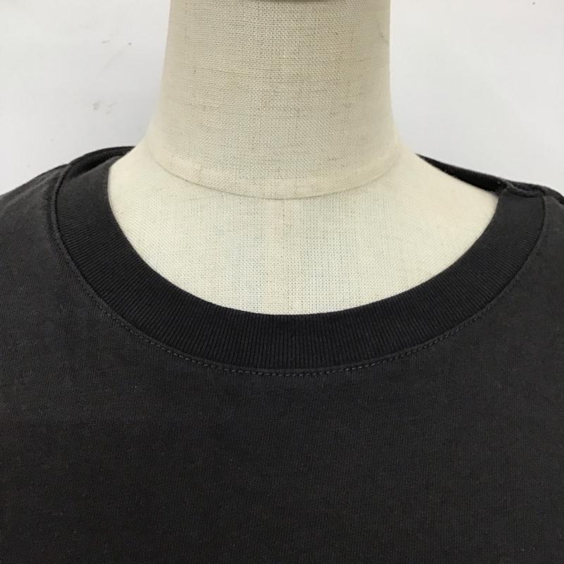 ザラ ZARA カットソー 長袖 長袖カットソー クルーネックカットソー ロングスリーブカットソー プリントTシャツ プリント 黒 / ブラック / レディース USED 古着 中古 10114930