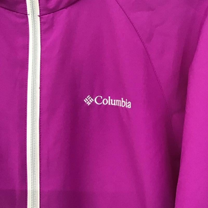 コロンビア Columbia ジャケット、上着 ジャンパー、ブルゾン M 無地 紫 / パープル / レディース USED 古着 中古 10129493