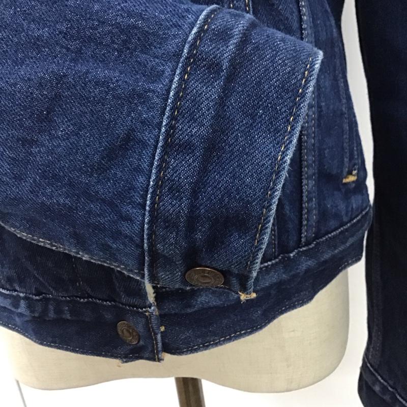 リーバイス Levi s ジャケット、上着 ジャケット、ブレザー PC9-36136-0001 デニムジャケット 裏ボア ジージャン S ロゴ、文字 インディゴ / インディゴ / レディース USED 古着 中古 10109652