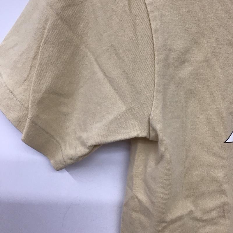 アベイシングエイプ A BATHING APE Tシャツ 半袖 XS プリント X ロゴ、文字 ベージュ / ベージュ / メンズ USED 古着 中古 10139926