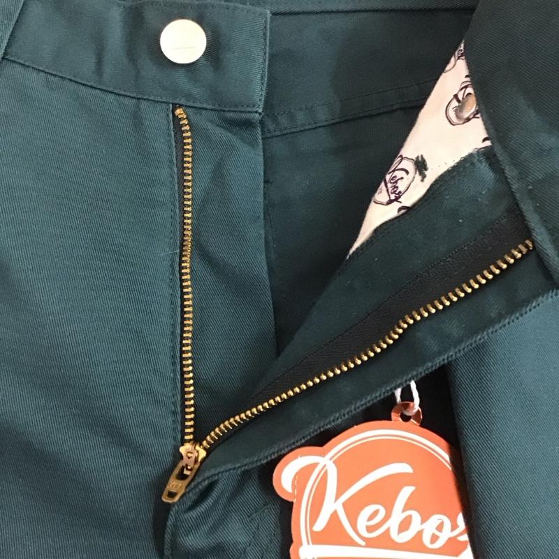 ケボズ KEBOZ パンツ チノパン S 無地 緑 / グリーン /  メンズ USED 古着 中古 10124443