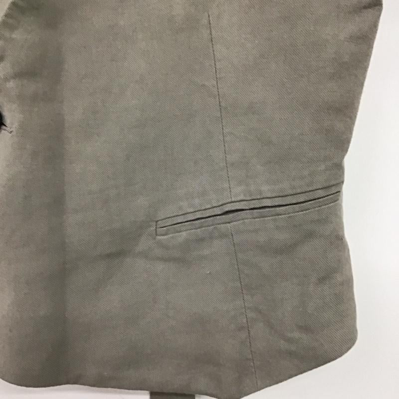 ザラ ZARA ベスト ベスト ベスト ノースリーブカットソー 前ボタン XS 無地 灰 / グレー / レディース USED 古着 中古 10132940