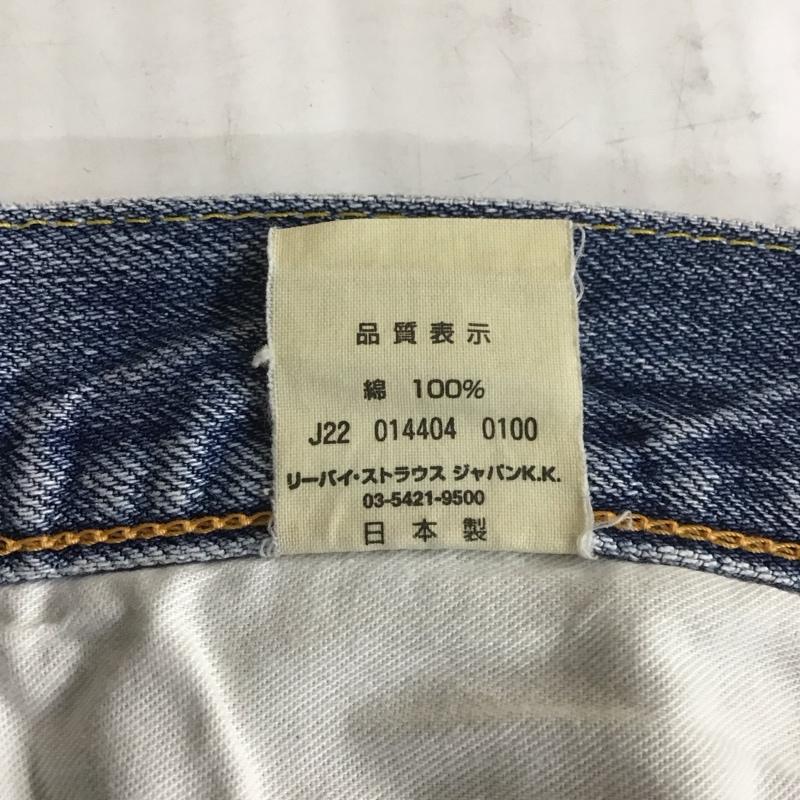 リーバイス Levi s パンツ デニム、ジーンズ デニムパンツ スリムパンツ ジーンズ カジュアルパンツ ストレートパンツ 32インチ 無地 インディゴ / インディゴ / メンズ USED 古着 中古 10107757