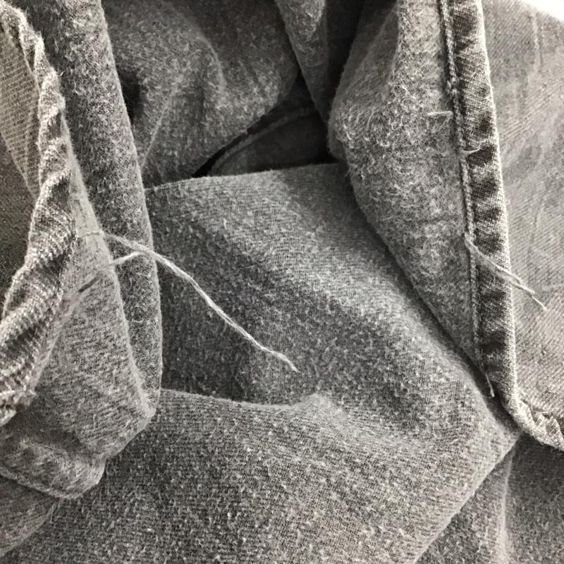 古着 USED カットソー 長袖 ロシア軍 スリーピングシャツ 長袖カットソー 無地 黒 / ブラック / メンズ USED 古着 中古 10120313