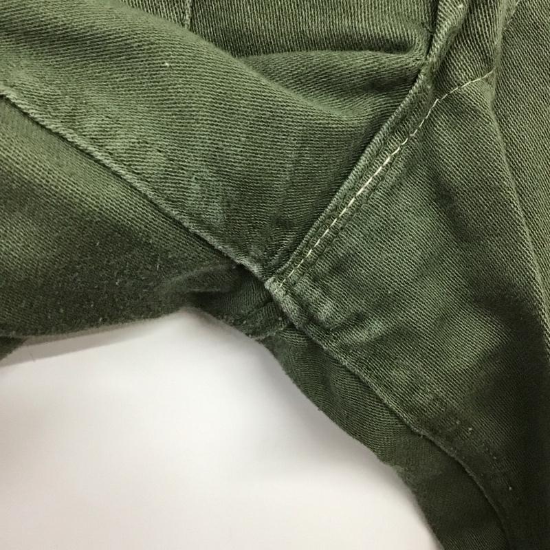 ミリタリー ミリタリー パンツ ワークパンツ、ペインターパンツ 60s アメリカ軍 WALDES ジップ ベイカーパンツ 無地 カーキ / カーキ /  メンズ USED 古着 中古 10128334