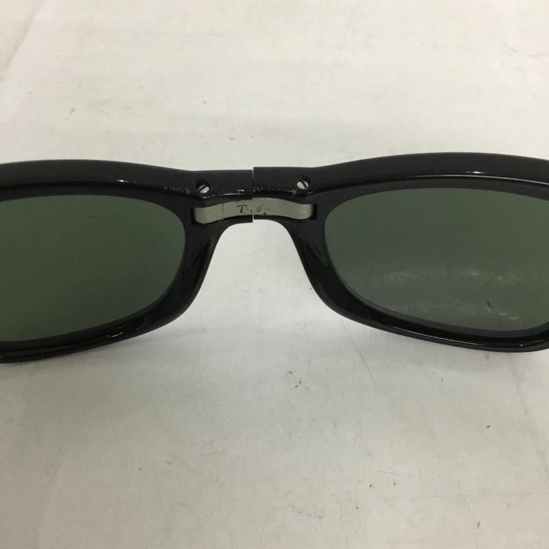 レイバン Ray-Ban めがね・サングラス サングラス FOLDING WAYFARER 折りたたみ ロゴ、文字 黒 / ブラック / メンズ USED 古着 中古 10131806