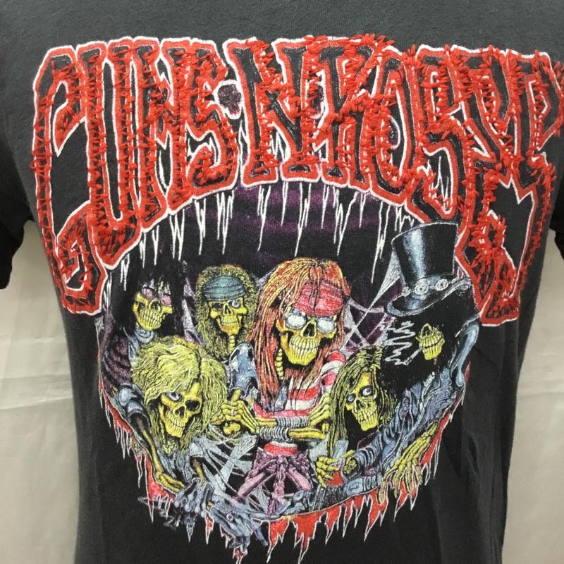 古着 USED Tシャツ 半袖 半袖カットソー プリントTシャツ クルーネックカットソー バンドTシャツ M プリント 黒 / ブラック /  メンズ USED 古着 中古 10111306