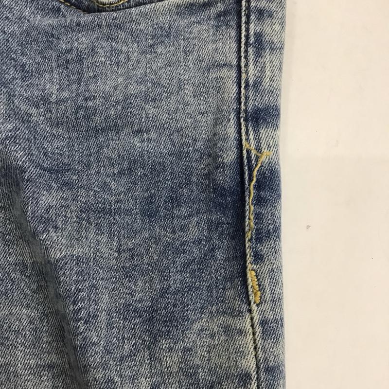 ザラメン ZARA MAN パンツ デニム、ジーンズ デニムパンツ スリムパンツ カジュアルパンツ ストレッチパンツ 薄手 42インチ 無地 インディゴ / インディゴ /  メンズ USED 古着 中古 10128634