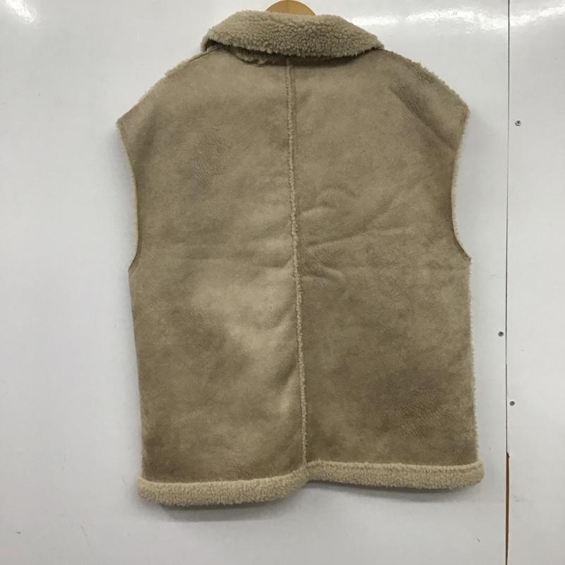 ダブルクローゼット w closet ベスト ベスト FREE 無地 ベージュ / ベージュ / レディース USED 古着 中古 10139743